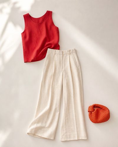 Styled summer outfit look for Aries